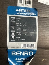 Benro A48TB Mg-Aluminum Video Monopod Unopened