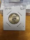 1948  Washington Quarter Silver
