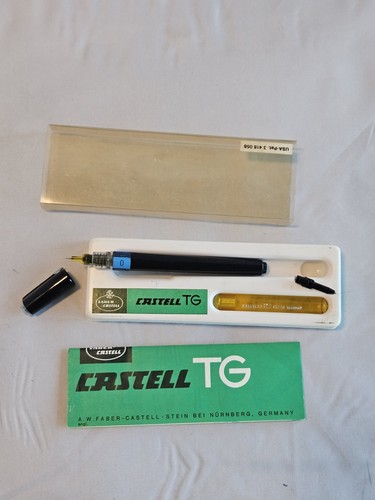 Faber Castell TG #0 pen in case Vintage Pen