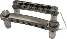 Guyker Guitar Tune-O-Matic Bridge and Stop Bar Relic (Ponte + Coda)