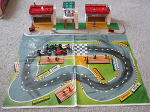 MAJOKIT MAJORETTE PIÈCE Détachée Angle De Trottoir Gris Jouet Vintage