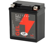 Landport YTX7L-BS Motorrad GEL Batterie 12V 7Ah CTX7L-BS 50614 YTX7L-4 CTX7L-4