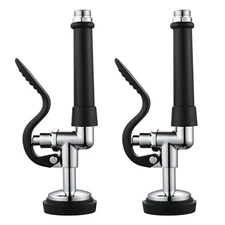 [2-Pack] HWM Pre Rinse Sprayer Commercial Sink Sprayer Head, 1.42GP... Fast Ship