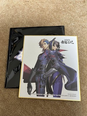 Code Geass Recapture of Rose Part 2 Bonus Mini Shikishi Lelouch