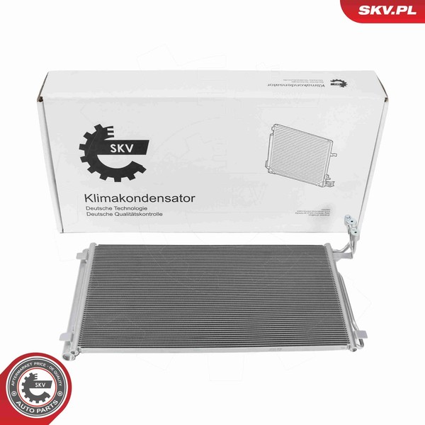 Esen SKV Kondensator Klimaanlage 86SKV308 Aluminium FüR VW Sharan 7N1 7N2 TSI-image