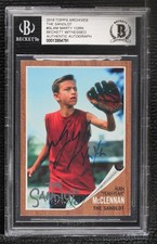 BAS 2018 Topps Archives The Sandlot Alan Yeah-Yeah McClennan BGS Authentic ow6