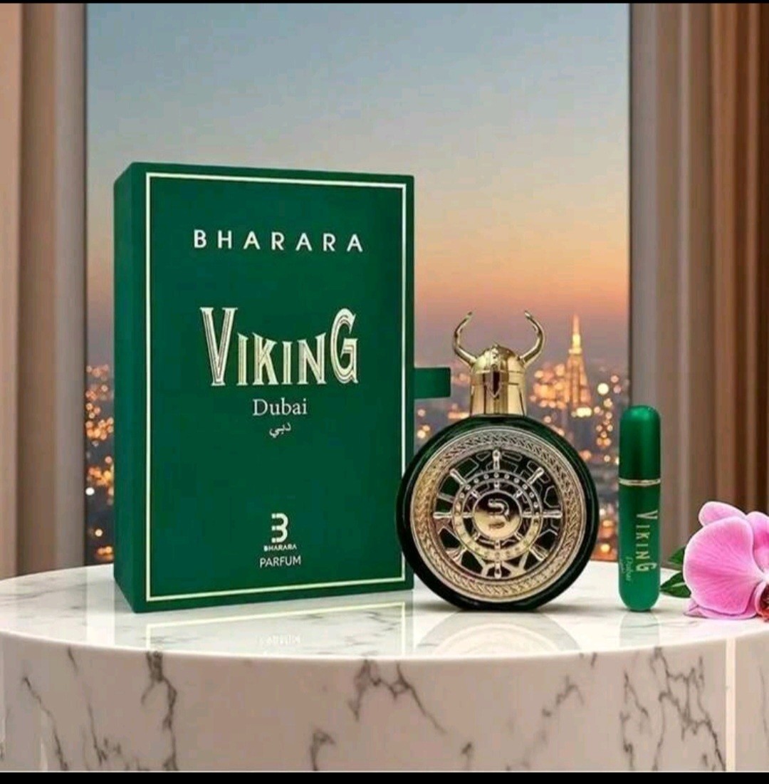 Bharara Unisex Viking Dubai and Viking Berut Eau de Parfum 3.4 0z