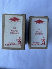N Ballast Spreader #479-5009 & #479-5008 MLR MFG CO. -Two Pieces Lot