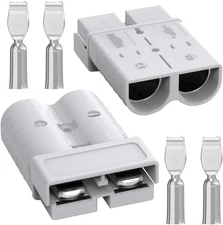 Anderson Connector, 350Amp Battery Quick Disconnect 2/0AWG 600V Heavy-Duty Winch