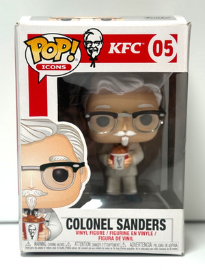 Funko Pop Colonel Sanders #05 KFC Pop Icons Kentucky Fried Chicken