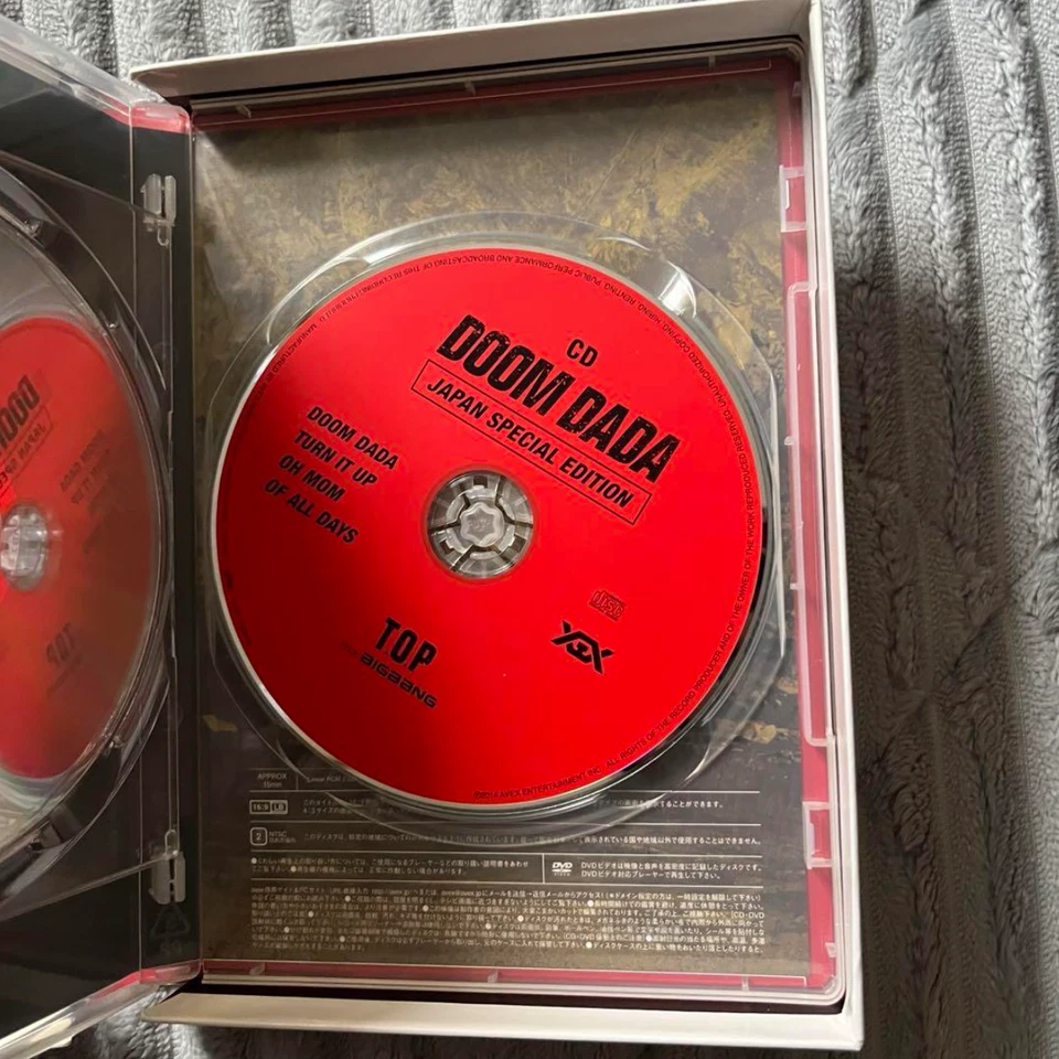 T.O.P Doom Dada CD+DVD Special Edition BIG BANG From Japan Used - Image 4 of 4