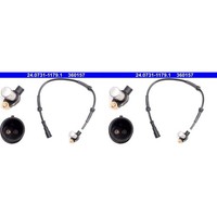 2X ATE ABS-SENSOR Raddrehzahl Vorne Links+Rechts Passend FüR Renault Twingo