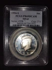 1994-S 50c SILVER PCGS PR69DCAM KENNEDY HALF DOLLAR PROOF DEEP CAMEO