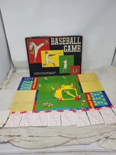 Vintage Baseball Game is a board game manufactured by E.E. Fairchild Co 826a-59