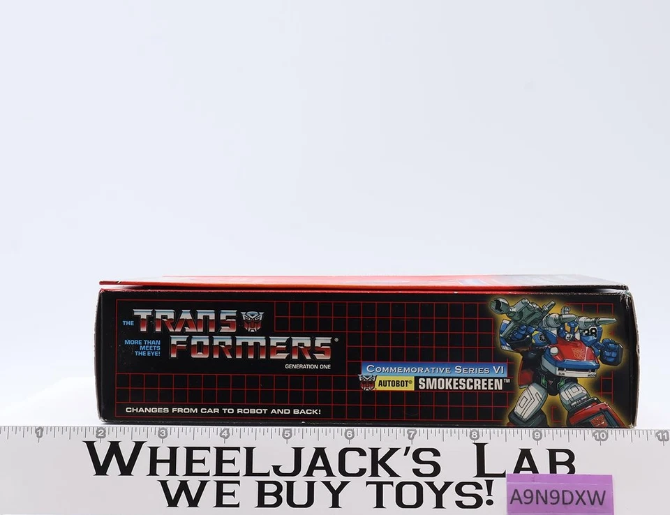 Smokescreen Transformers Reissue Commemorative Series 2002 Hasbro NEW SEALED - Image 3 of 4