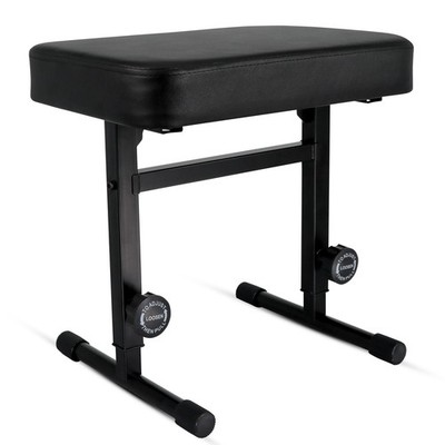 5 Core Keyboard Bench 3'' Padded Cushioned Piano Stool Adjustable Guitar Seat