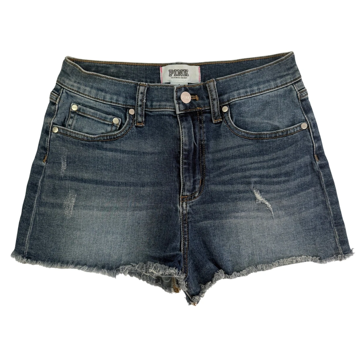 Victoria's Secret Denim Low (6.5-8.5 in) Rise Shorts for Women for
