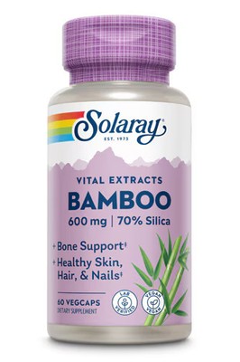 2 X Solaray Bamboo Stem Extract -- 300 mg - 60 VegCaps