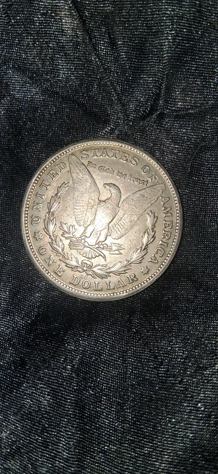 1881 Carson City dólar Morgan prata ESTADO NÃO CLASSIFICADO E CIRCULADO - Imagem 3 de 4