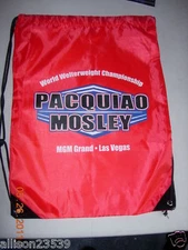 PACQUIAO VS. MOSLEY WWC BACKPACK