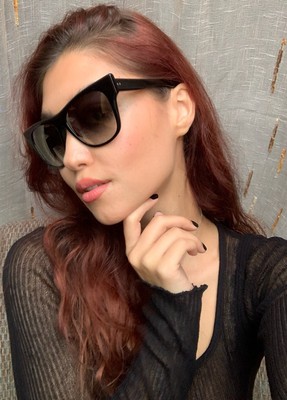DITA Black Oversized Women display picture 1