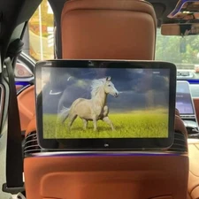 Android Headrest Monitor For 2024 Mercedes-Benz S580 W223 Travel Comfort System