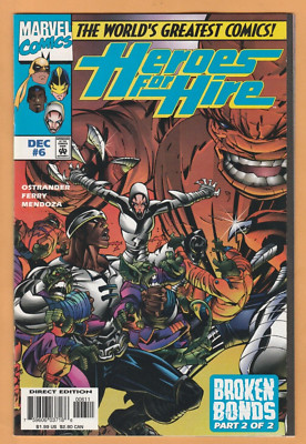 Heroes for Hire #6 - (1997) - Power Man - Iron Fist - NM
