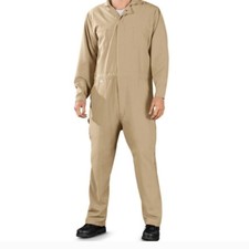 Armorex Flame Resistant Coveralls by UniFirst ATPV 12.4 Tan Sz 50 XL Brand New
