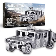 Piececool 3D all terrain vehicle Metal Building - Architectural Model for Adult