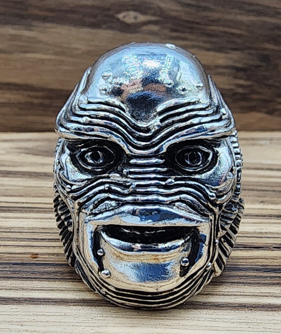 KINGS HEAD キングスヘッド　ヴィンテージ King Baby Studio Retired Super Rare Swamp Thing Ring Chunky