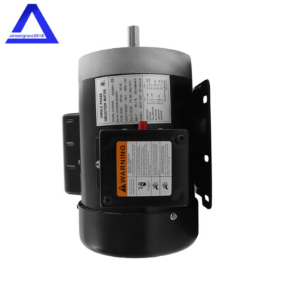 Motor eléctrico VEVOR 3/4 HP 1725 RPM 115 V/230 V 56 chasis