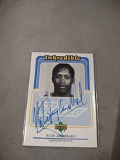 1999-00 Upper Deck Nate Archibald Inkcredible Autograph Auto Celtics HOF LEGEND!