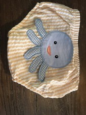 Boys Diaper Cover Beach Bums By Baby Aspen 0-6 Months Octopus