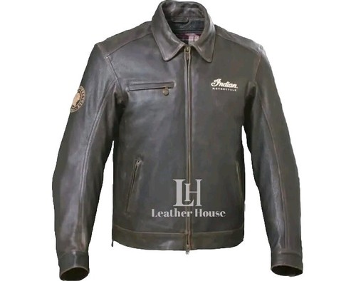 Indian Motorcycle Men's Western Leather Biker jacket main image 1