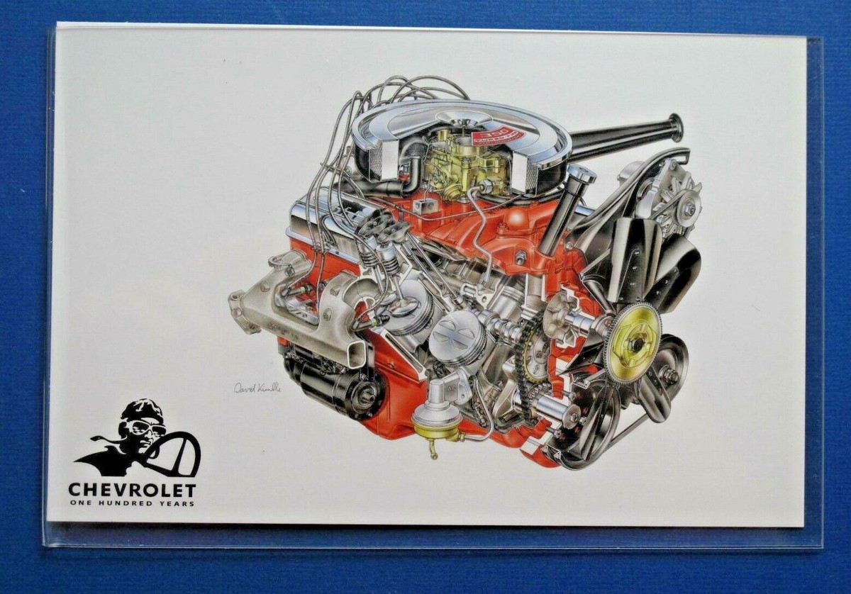 350//1967お値下げ中 1967 350 V8 (L48) Chevy Camaro David Kimble Cutaway Engine in