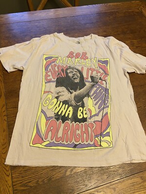 Bob Marley Every Little Thing Shirt Sz 4XL