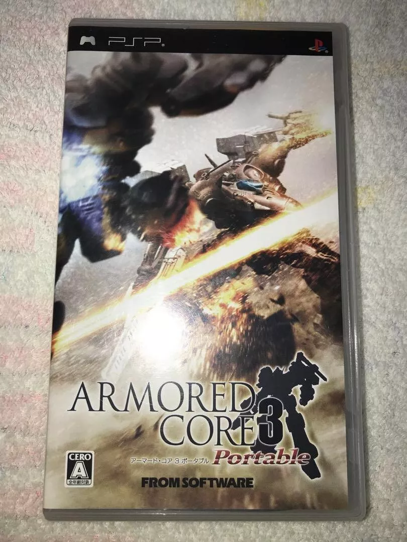 Armored Core 3 Portable PSP From Software Sony PlayStation