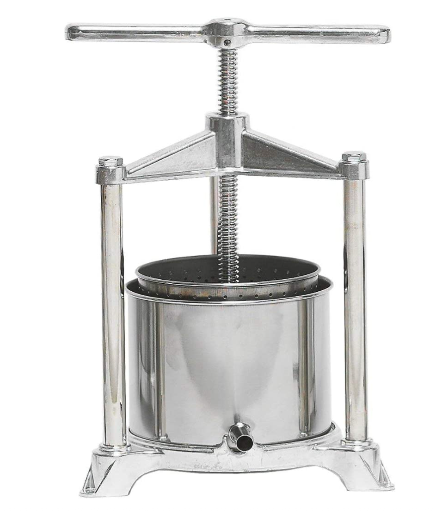 Torchietto torchio premitutto Inox alluminio Pavi AL lt 5