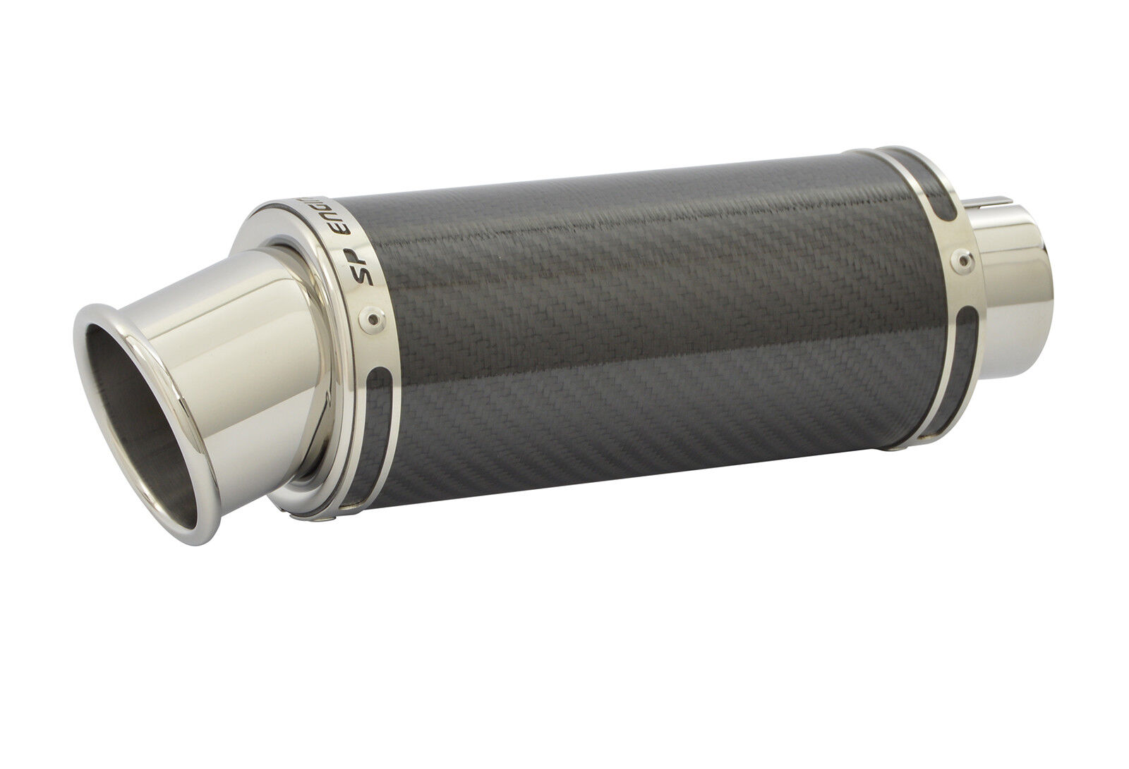 Zx10r Decat Exhaust SP Engineering Carbon Fibre Big Bore Zx10r Decat Exhaust SP Engineering Carbon Fibre Big Bore