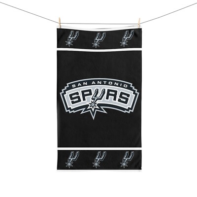 san antonio spurs Hand Towel, nba Handtuch Handtuch Tuch (back white)