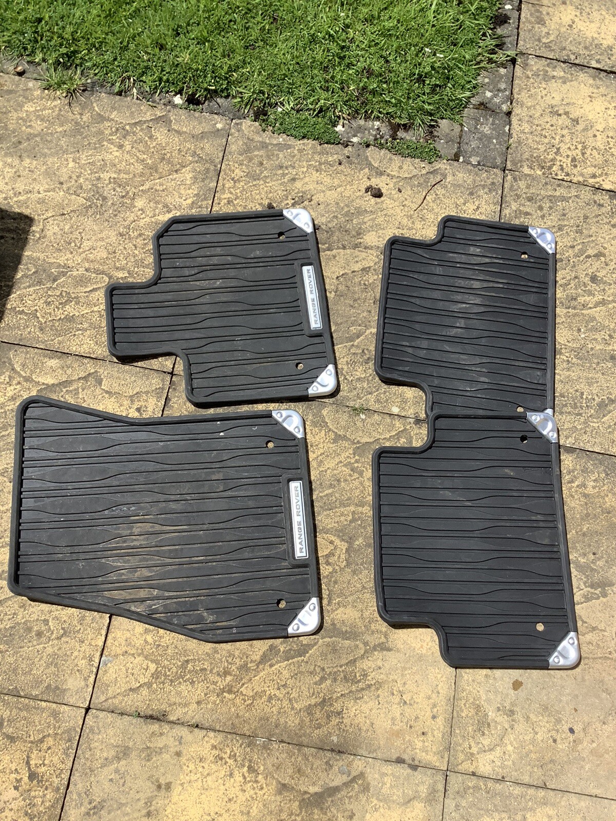 Genuine Range Rover Evoque Rubber Heavy Duty Car Floor Mats Land Rover