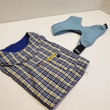 Medium Pet Supplies Lot 2 Harness Dog Cat Doggie Design Training Walking Flannel