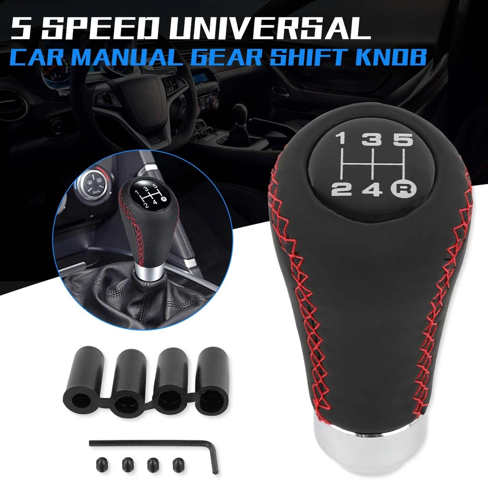 For Suzuki SX4 Grand Vitara MT 5 Speed Manual Gear Stick Shift Knob Lever Head - Image 4 of 4