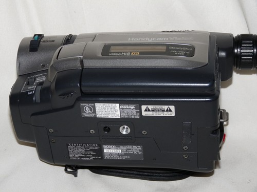 Sony CCD-TRV75 Stereo HI8 HI 8 8mm Video8 Videocamera Lettore Videoregistratore Trasferimento Video - Foto 7 di 7