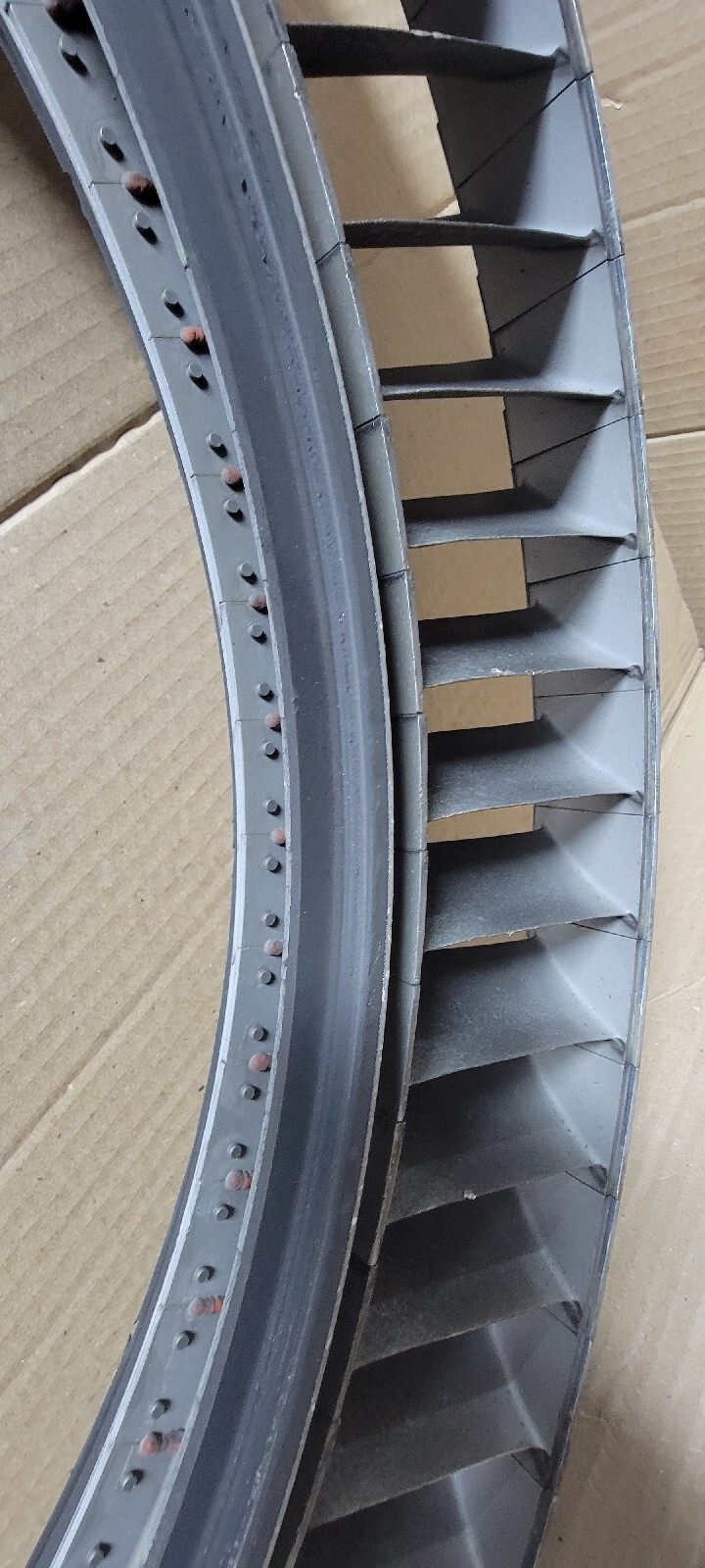 Turbine Jet Engine Stator 2nd Stage Compressor- Pratt & Whitney - JT8D ...