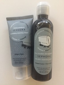 Sephora Charcoal Exfoliating Cleansing Cream Micellar Cleansing