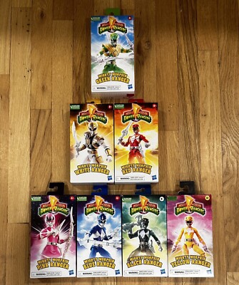 Mighty Morphin Power Rangers Figures 30th Anniversary VHS Style