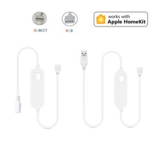5V 12V 24V Homekit Mini WiFi RGB RGB CCT Led Strip Controller Siri Voice Control