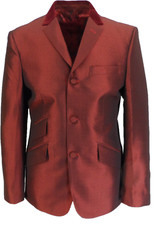 Mazeys Mens Tonic Burgundy Suit Jacket