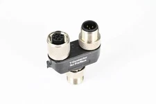 Pfeiffer Vacuum P 4723 015 A, M12B, Y-Connector for Profibus #F11